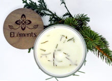Charger l'image dans la galerie, Bougie de soja SOUS-BOIS BORÉAL 190g Verre texturé "SAPIN"