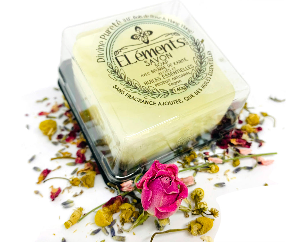 Savon DIVINE PURETÉ sans fragrance ajoutée (140g)